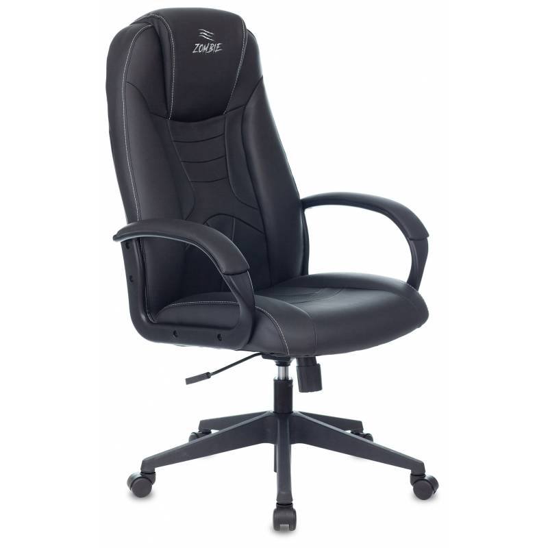 Кресло игровое Zombie 8 черный искусственная кожа крестовина пластик главное фото