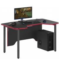Стол игровой SSTG 1385 (антрацит-красный)
