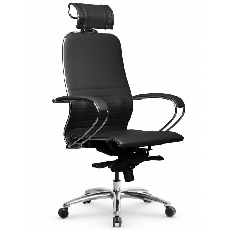 Кресло Samurai K-2.04 черная кожа главное фото