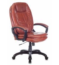 Кресло руководителя Бюрократ CH-868N коричневый Boroko-37 искусственная кожа крестовина пластик