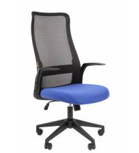 Кресло руководителя Chairman 573 Россия черный/синий