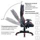 Игровое кресло  "GT Carbon GM-120", две подушки, экокожа, черное/красное, 531931. Фото товара с разных ракурсов.
