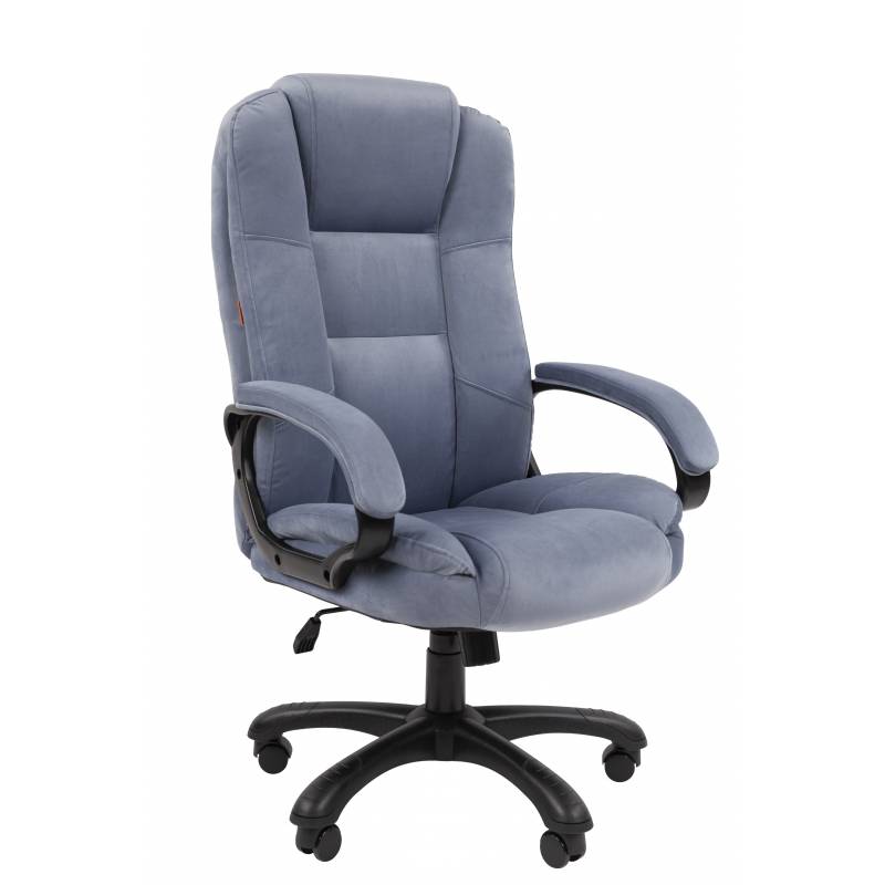 Кресло руководителя Chairman Home 600 Россия ткань Т-71 голубой главное фото
