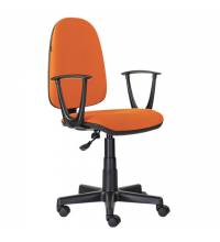 Кресло  "Prestige Start MG-312", эргономичная спинка, ткань, оранжевое, 531922