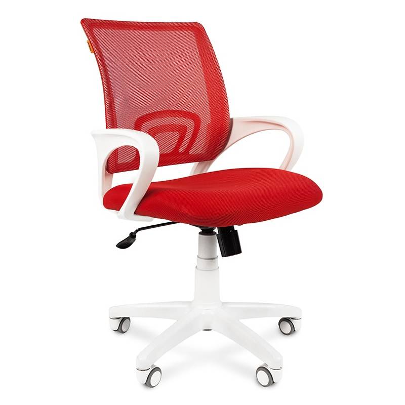 Кресло chairman 696W (красное) главное фото