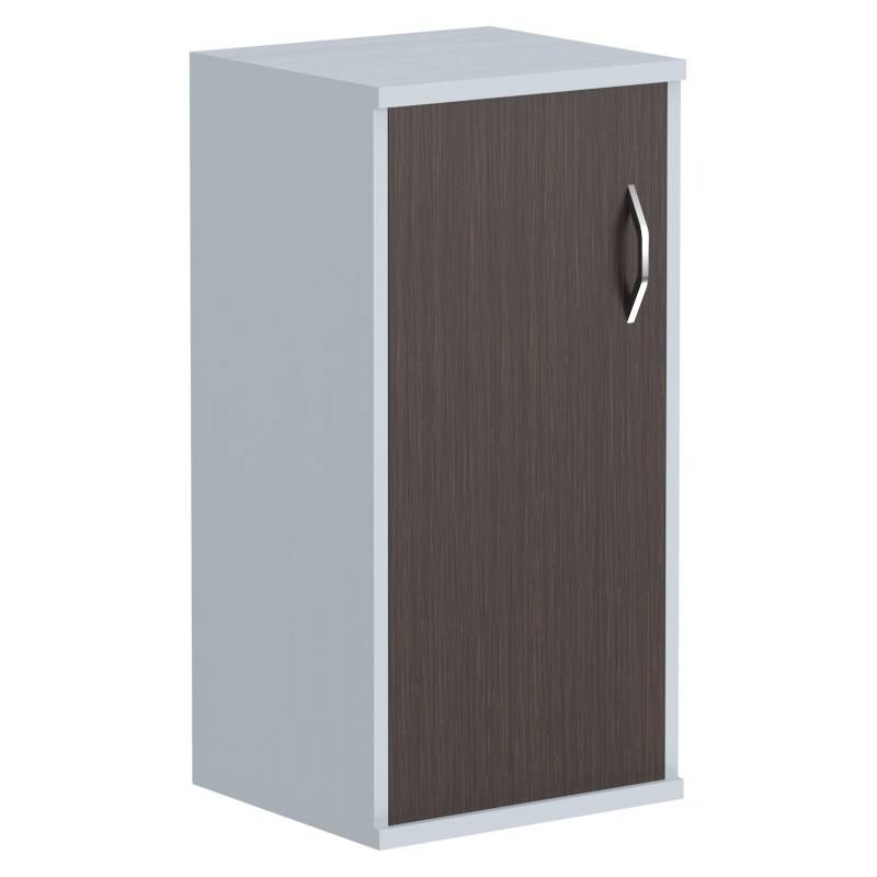 Шкаф колонка с глухой дверью СУ-3.1(L) Венге Магия/Металлик 406*365*823 главное фото