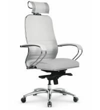 Кресло Samurai KL-2.04 (кожа белый лебедь)