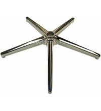 Стальная хромированная крестовина с прямоугольным сечением