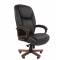 Кресло руководителя Сhairman 408, мультиблок, кожа+PU, черное главное фото в маленьком размере