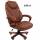 Кресло руководителя СHAIRMAN 406 коричневое экопремиум (дерево)