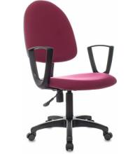 Кресло Бюрократ CH-1300N бордовый Престиж+ 3C18 крестовина пластик