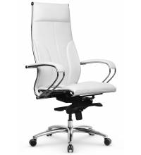 Кресло Samurai Lux (белая перфорированная кожа)