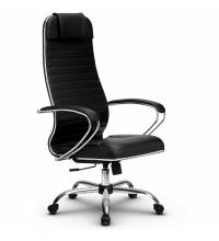 Эргономичное кресло руководителя Метта комплект 6 черное ch