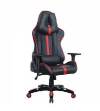 Игровое кресло  "GT Carbon GM-120", две подушки, экокожа, черное/красное, 531931
