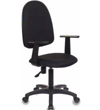 Кресло бюрократ CH-1300T (черное 15-21) Престиж+