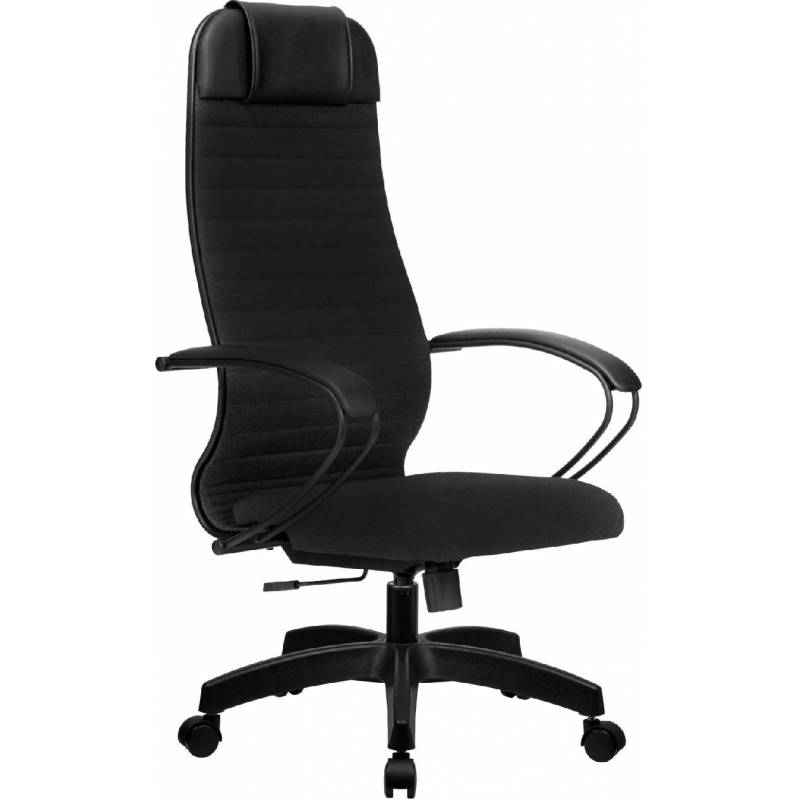 Кресло руководителя МЕТТА Комплект 27 черное (текстиль) главное фото