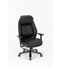 Кресло руководителя Chairman CH403 экокожа, черный