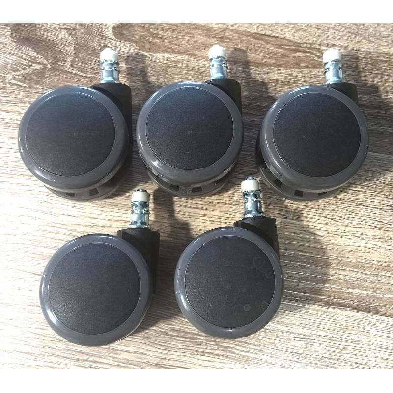 Ролики для офисного кресла противооткатные 60мм (упаковка 5шт) главное фото