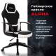 Игровое кресло  "Alpha GM-018", ткань/экокожа, черное/белое, 532640, GM-018_532640. Фото товара с разных ракурсов.
