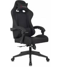 Кресло игровое Zombie Predator черный Neo Black крестов. пластик