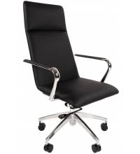 Кресло руководителя Chairman 980 Россия черная экокожа