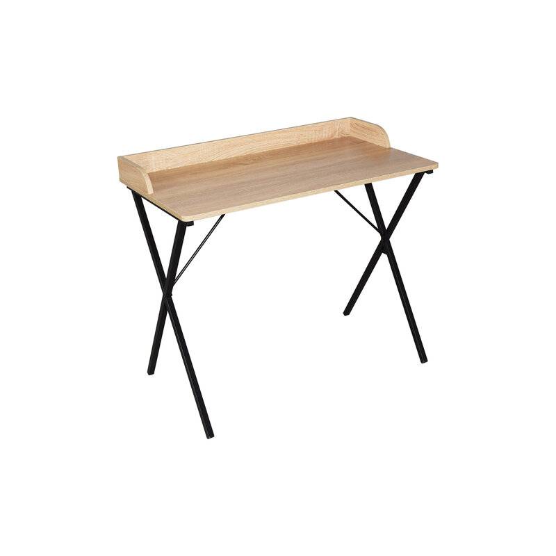 Стол на металлокаркасе BRABIX LOFT CD-008 (ш900*г500*в780мм), цвет дуб натуральный, 641865 главное фото