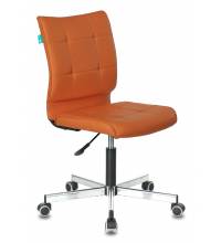 Кресло Бюрократ CH-330M/OR-20 без подлокотников оранжевый сиденье оранжевый искусственная кожа крестовина металл