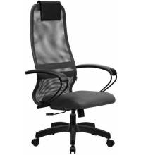 Кресло руководителя Метта SU-BP-8 PL темно-серое