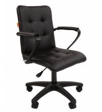 Кресло CHAIRMAN 030 (черная экокожа)