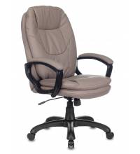 Кресло руководителя Бюрократ CH-868N серый искусственная кожа крестовина пластик