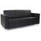 Трехместный диван Симпл черный (3-местный) главное фото в маленьком размере
