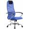Кресло руководителя SU-B-8/подл.131/осн.003 синие (хром) (Хром.) главное фото в маленьком размере
