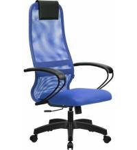 Кресло руководителя Метта SU-BP-8 PL синее