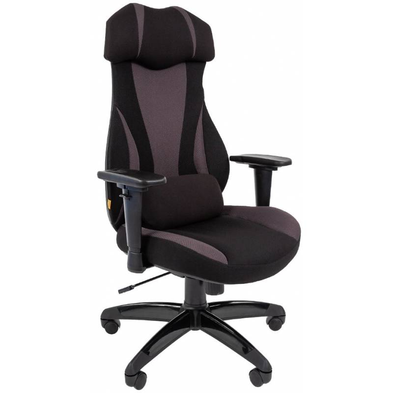 Игровое кресло Chairman Game 14 черное-серое главное фото