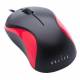 Мышь Oklick 115S черный, красный оптическая (1000dpi) USB для ноутбука (2but) главное фото в маленьком размере