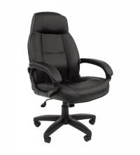 Кресло руководителя Formula EX-537, экокожа, черное