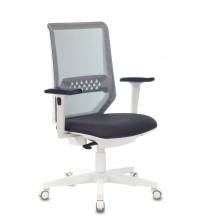 Кресло Бюрократ MC-W611N темно-серый TW-04 38-417 сетка/ткань крестовина пластик пластик белый