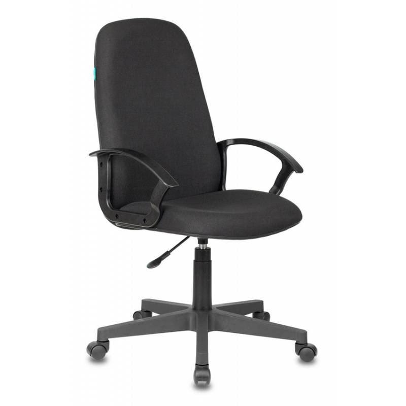 Кресло руководителя Бюрократ CH-808LT черный 3C11 крестовина пластик главное фото