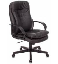 Кресло руководителя Бюрократ T-9950PL черный эко.кожа крестов. пластик