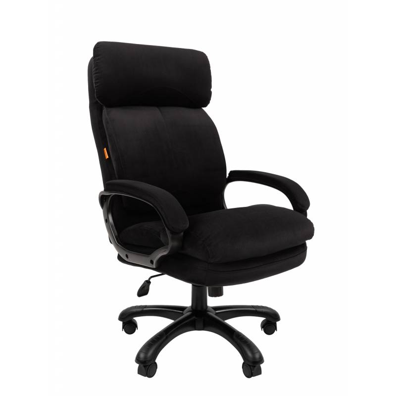 Кресло руководителя Chairman Home 505 Россия ткань Т-84 черный (черный пластик) главное фото