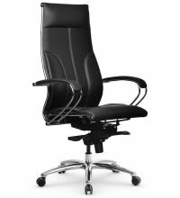 Кресло Samurai Lux (черная перфорированная кожа)