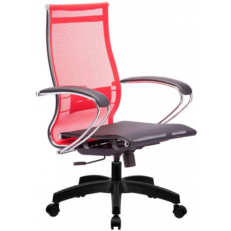 Эргономичное кресло руководителя Метта Комплект 9 красный главное фото