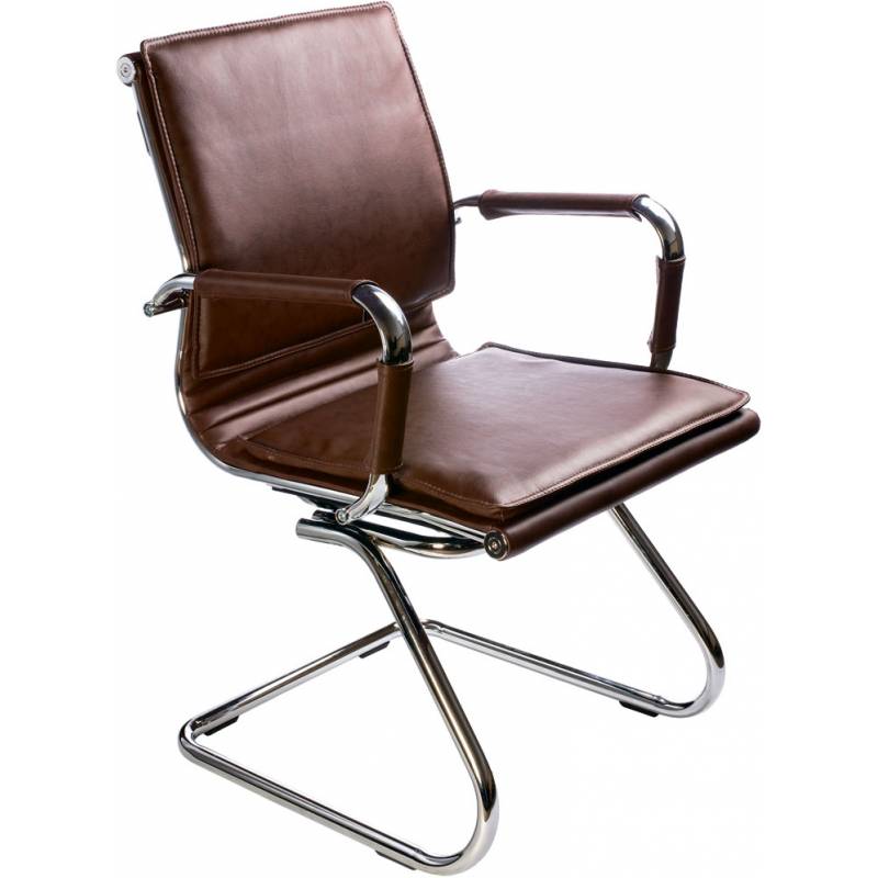 Кресло бюрократ CH-993 Low-V (Коричневое) главное фото