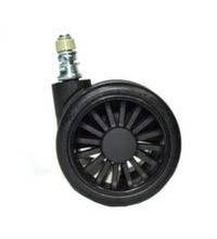 Ролик черные ребра (звездочка)