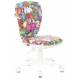 Кресло детское Бюрократ KD-W10 мультиколор маскарад крестовина пластик пластик белый главное фото в маленьком размере