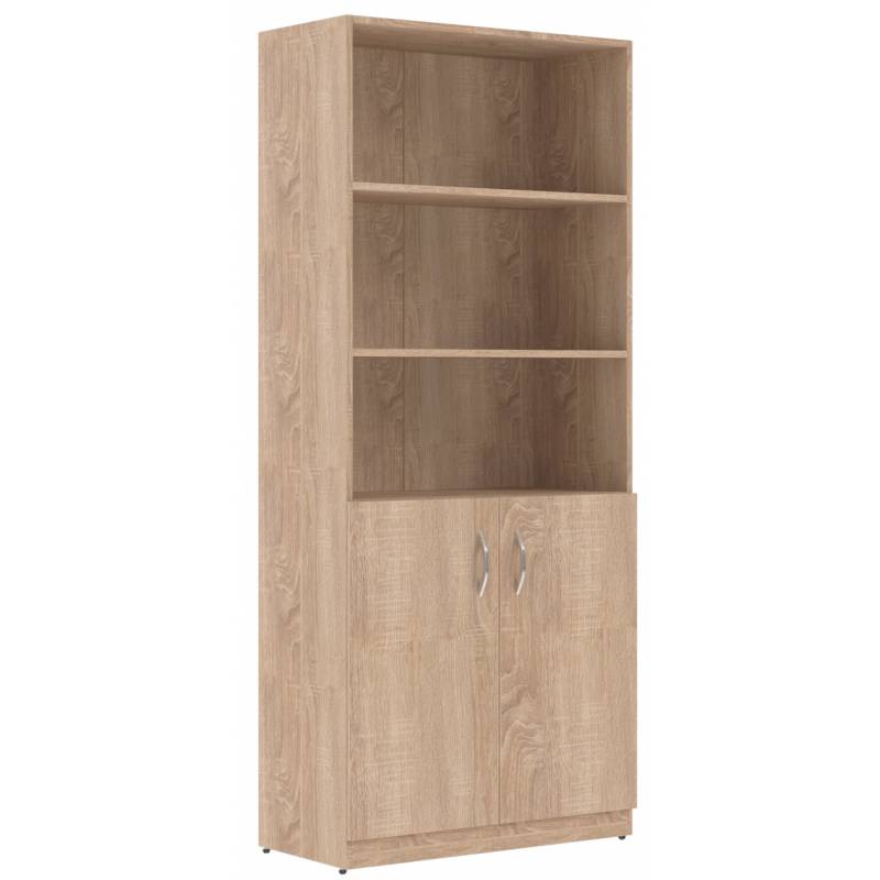 Шкаф с комплектом глухих малых дверей SR-5W.5 Дуб Сонома светлый 770х375х1815 главное фото