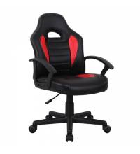 Игровое кресло  "Spark GM-201", экокожа, черное/красное, 532503