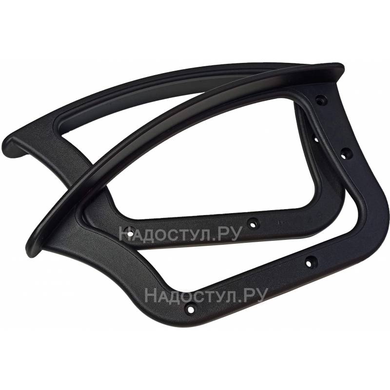 Пара подлокотников 21 (ST) чёрный для офисного кресла. главное фото