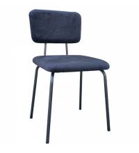 Стулья  "Dream CF-090", КОМПЛЕКТ 4 шт., черный каркас, ткань черная, 533243