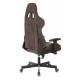 Кресло игровое Бюрократ VIKING KNIGHT LT10 FABRIC коричневый крестовина металл. Фото товара с разных ракурсов.